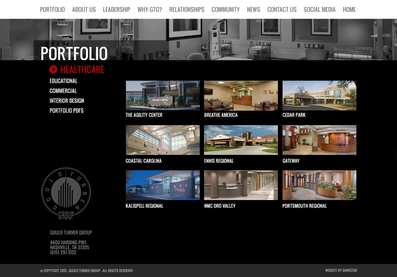 Gould Turner - Website Design