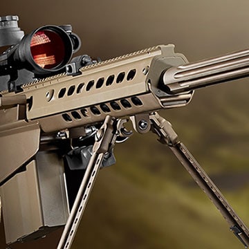 Nashville Website Design Slideshow Image For Barrett Rifles